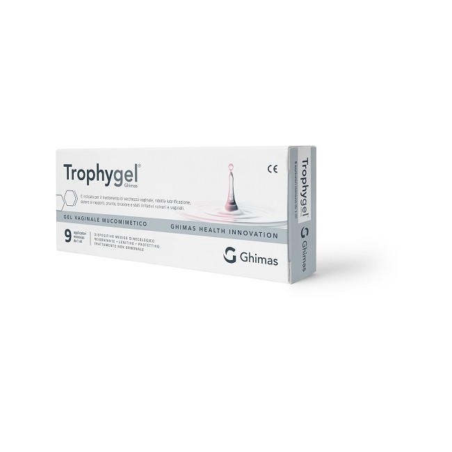 Gel Vaginale Mucomimetico Trophygel Ghimas 9 Applicatori Monouso Da 1 Ml