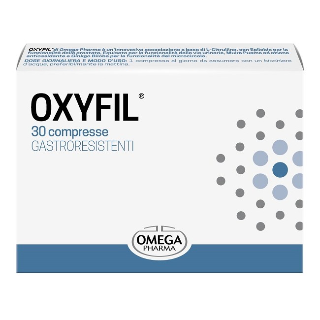 Omega Pharma Oxyfil 30 Compresse Omega Pharma Oxyfil 30 Compresse