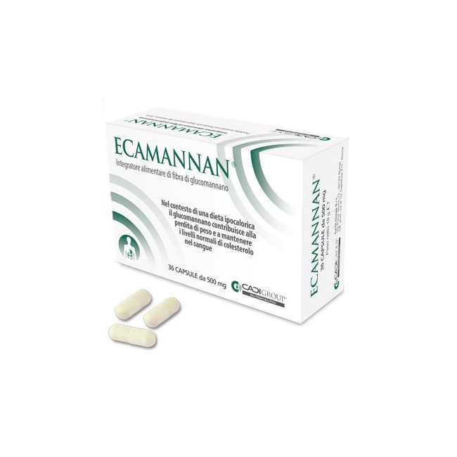 Ecamannan 36 Capsule 500 Mg