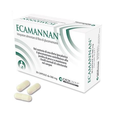 Ecamannan 36 Capsule 500 Mg
