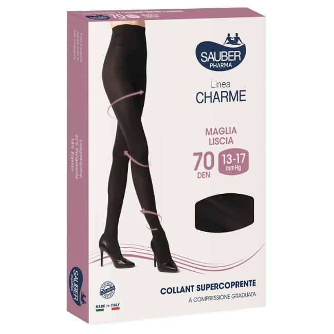 Desa Pharma Sauber Charme Collant Supercoprente 70 Denari Nero 2 Desa Pharma Sauber Charme Collant Supercoprente 70 Denari Nero 2