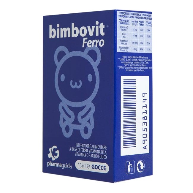 Pharmaguida Bimbovit Ferro Gocce 15 Ml Pharmaguida Bimbovit Ferro Gocce 15 Ml