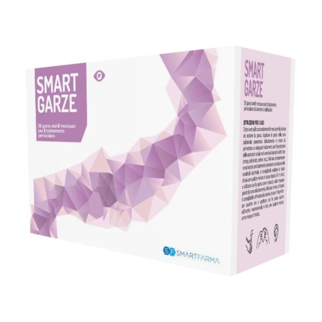 Smartfarma Smart Garze Sterili Monouso 28 Pezzi
