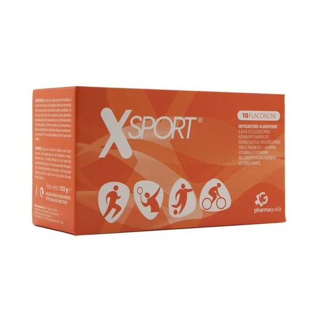 Pharmaguida Xsport 10 Flaconcini 10 Ml Pharmaguida Xsport 10 Flaconcini 10 Ml