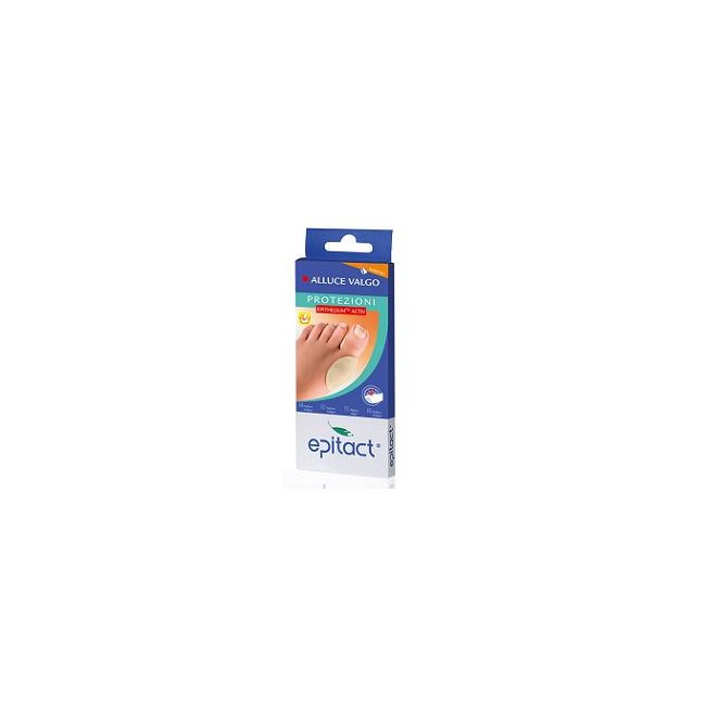Qualifarma Protezione Per Alluce Valgo Epitact In Silicone Con Epithelium Activ 2 Pezzi
