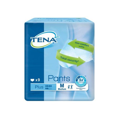 Essity Pannolone Pull-up Tena Pants Plus Taglia Medium 9 Pezzi