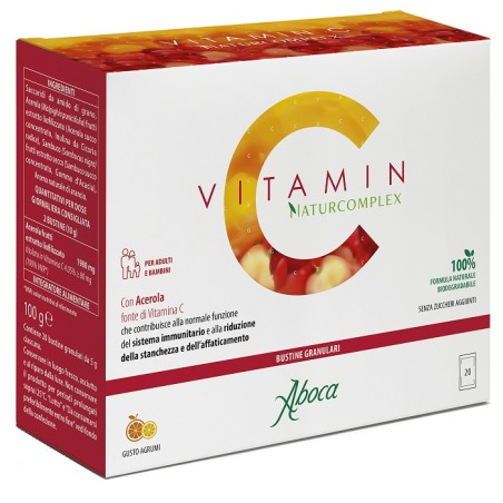 Aboca Vitamin C Naturcomplex 20 Bustine Aboca Vitamin C Naturcomplex 20 Bustine