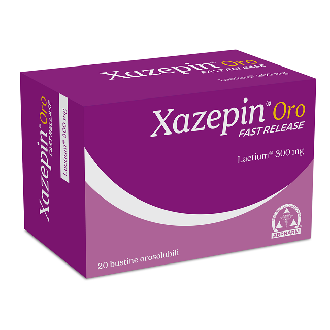 A. B. Pharm Xazepin Oro Fast Release 20 Bustine A. B. Pharm Xazepin Oro Fast Release 20 Bustine