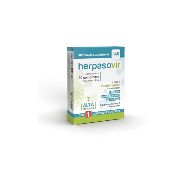 A&R Pharma Herpasovir 30 Compresse A&R Pharma Herpasovir 30 Compresse