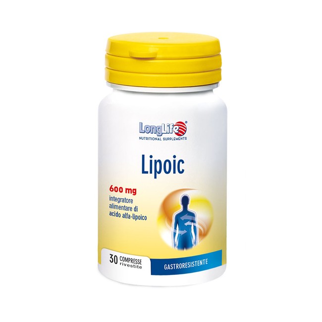 Longlife Lipoic 30 Compresse Longlife Lipoic 30 Compresse