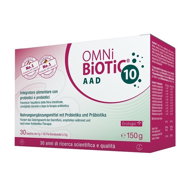 Institut Allergosan Omni Biotic 10 Aad 30 Bustine Da 5 G Institut Allergosan Omni Biotic 10 Aad 30 Bustine Da 5 G