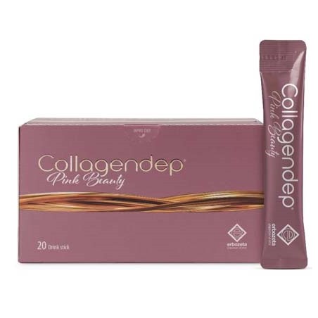 Erbozeta Collagendep Pink Beauty 20 Pezzi Erbozeta Collagendep Pink Beauty 20 Pezzi
