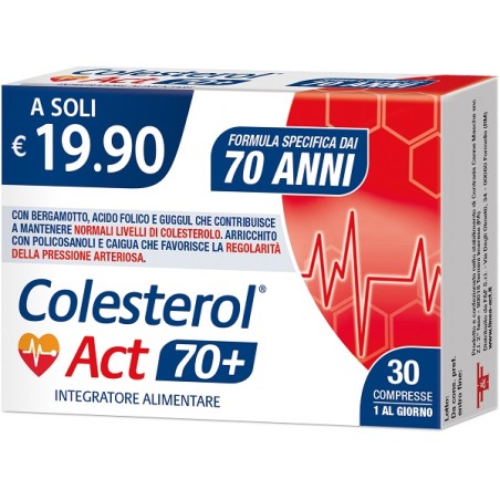F&F Colesterol Act 70+ 30 Compresse F&F Colesterol Act 70+ 30 Compresse