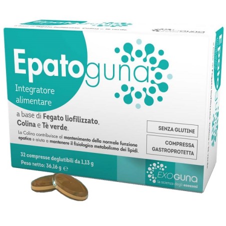Epatoguna 32 Compresse Deglutibili Epatoguna 32 Compresse Deglutibili