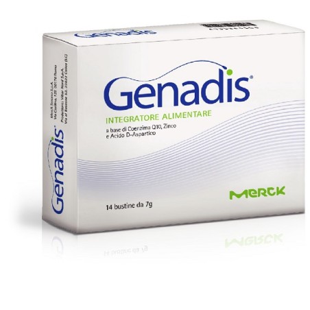 Merck Serono Genadis 14 Bustine Merck Serono Genadis 14 Bustine
