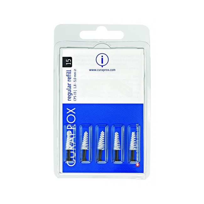 Curaden Healthcare Curaprox Capsule Regular Capsule 15 Con 5 Scovolini + Supporto Curaden Healthcare Curaprox Capsule Regular Capsule 15 Con 5 Scovolini + Supporto