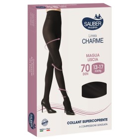 Sauber Charme Collant supercoprente 70 Denari Nero 4