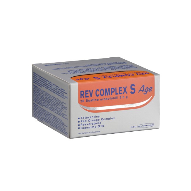 Rev Pharmabio Rev Complex S Age 20 Bustine Astuccio 70 G