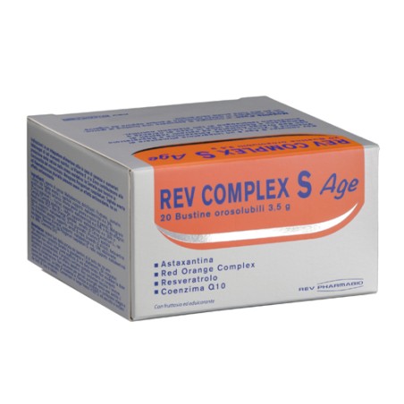 Rev Pharmabio Rev Complex S Age 20 Bustine Astuccio 70 G Rev Pharmabio Rev Complex S Age 20 Bustine Astuccio 70 G