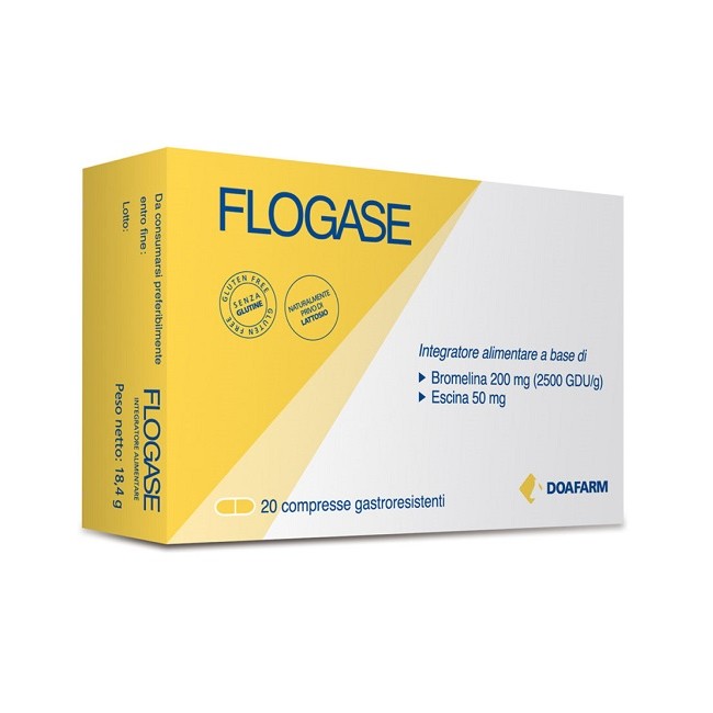 Doafarm Flogase Doa 20 Compresse