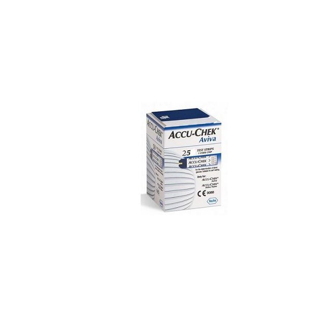 Roche Strisce Misurazione Glicemia Accu-chek Aviva Brk Retail 25 Pezzi Roche Strisce Misurazione Glicemia Accu-chek Aviva Brk Retail 25 Pezzi