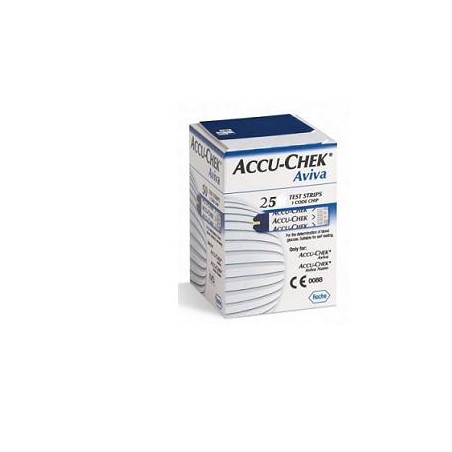 Roche Strisce Misurazione Glicemia Accu-chek Aviva Brk Retail 25 Pezzi Roche Strisce Misurazione Glicemia Accu-chek Aviva Brk Retail 25 Pezzi