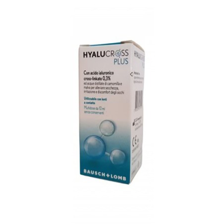 Bausch + Lomb Hyalucross Plus 10 Ml Mdu Bausch + Lomb Hyalucross Plus 10 Ml Mdu