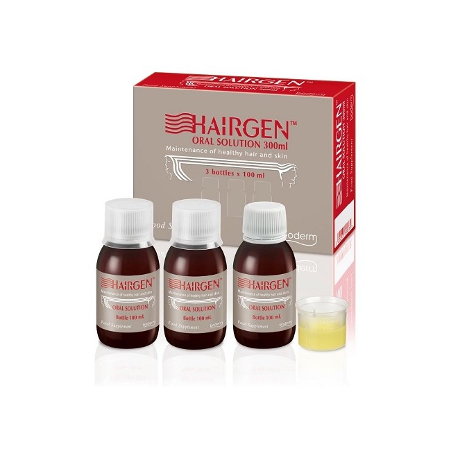 Logofarma Hairgen Soluzione Orale 3 Boccette Da 100 Ml