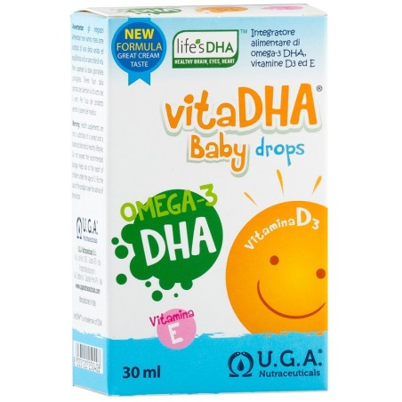 U. G. A. Nutraceuticals Vitadha Baby Drops 30 Ml U. G. A. Nutraceuticals Vitadha Baby Drops 30 Ml
