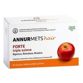 NGN Healthcare Annurmets Hair Forte Tripla Azione 60 Compresse