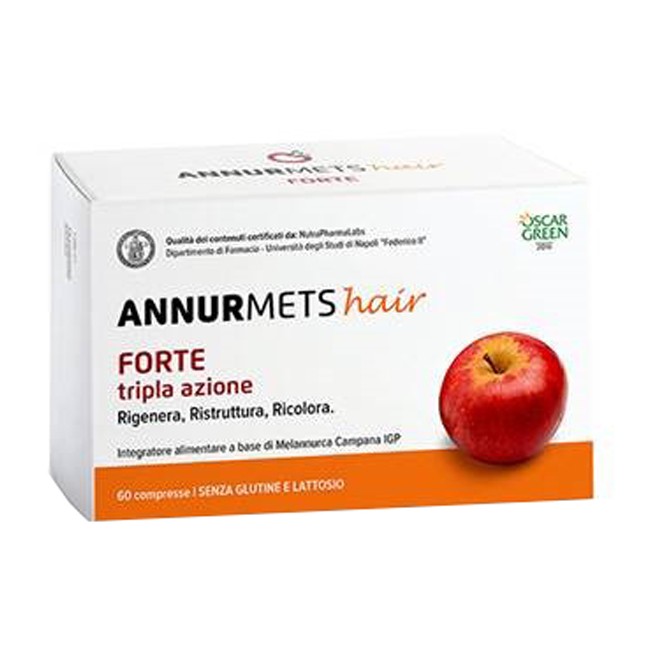 NGN Healthcare Annurmets Hair Forte Tripla Azione 60 Compresse