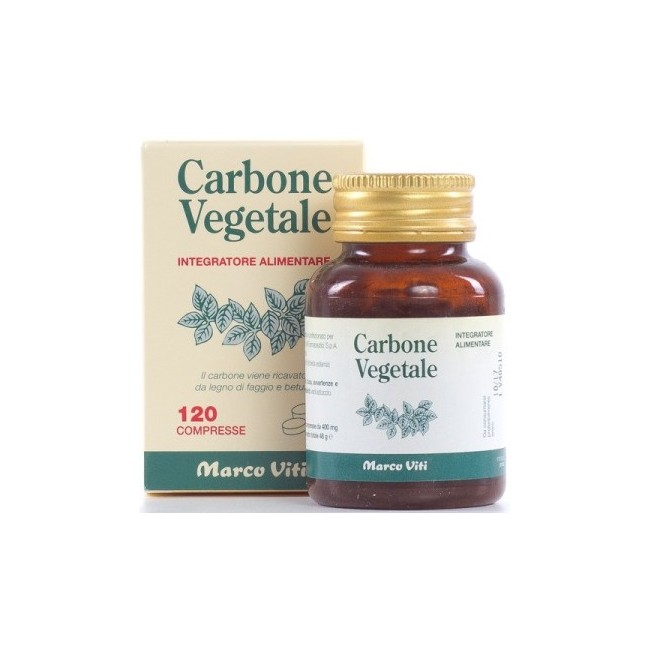 Marco Viti Carbone Vegetale 120 Compresse Marco Viti Carbone Vegetale 120 Compresse