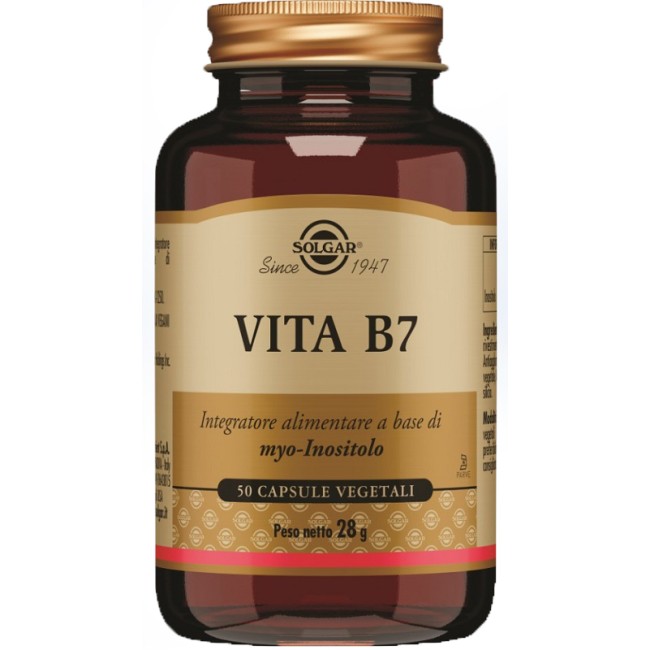 Solgar Vita B7 50 Capsule Vegetali