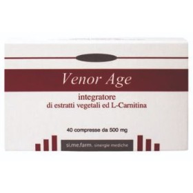 Si. Me. Farm Venor Age 40 Compresse