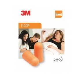 3M Tappi Auricolari Barriera Rumori Monouso 1100p 4 Pezzi