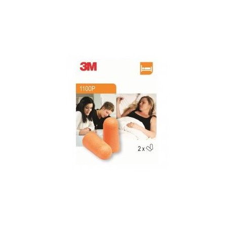 3M Tappi Auricolari Barriera Rumori Monouso 1100p 4 Pezzi 3M Tappi Auricolari Barriera Rumori Monouso 1100p 4 Pezzi