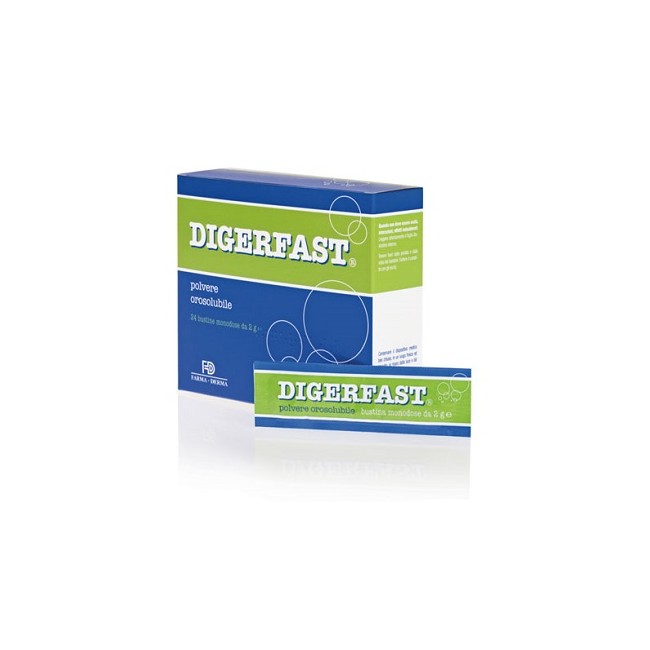 Farma-Derma Digerfast Polvere 24 Bustine Monodose 2 G Farma-Derma Digerfast Polvere 24 Bustine Monodose 2 G