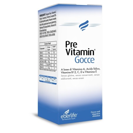 EBERLIFE FARMACEUTICI Previtamin Gocce 7,5 Ml EBERLIFE FARMACEUTICI Previtamin Gocce 7,5 Ml