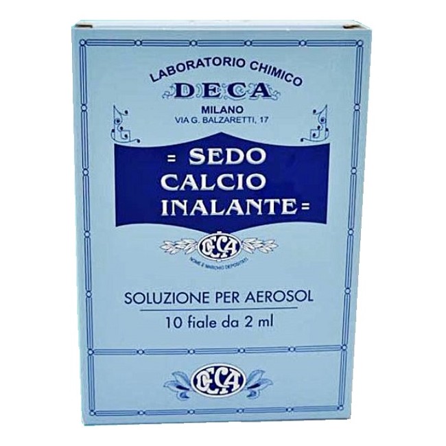Sedo Calcio Inalante Soluzione Aerosol 10 Fiale 2 Ml