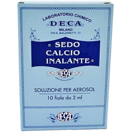 Sedo Calcio Inalante Soluzione Aerosol 10 Fiale 2 Ml