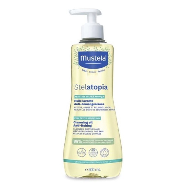 Laboratoires Expanscience Mustela Stelatopia Olio Bagno 500 Ml