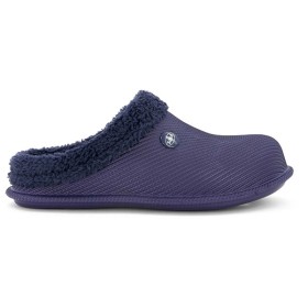 Scholl Calzatura Neeva Eva+synthetic Fur W Navy Blue Tomaia Eva+pelliccia Sintetica Fodera Tomaia Pelliccia Sintetica Sottopiede