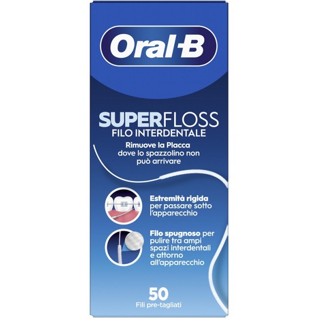 Procter & Gamble Oralb Man Filo Superfloss New Procter & Gamble Oralb Man Filo Superfloss New