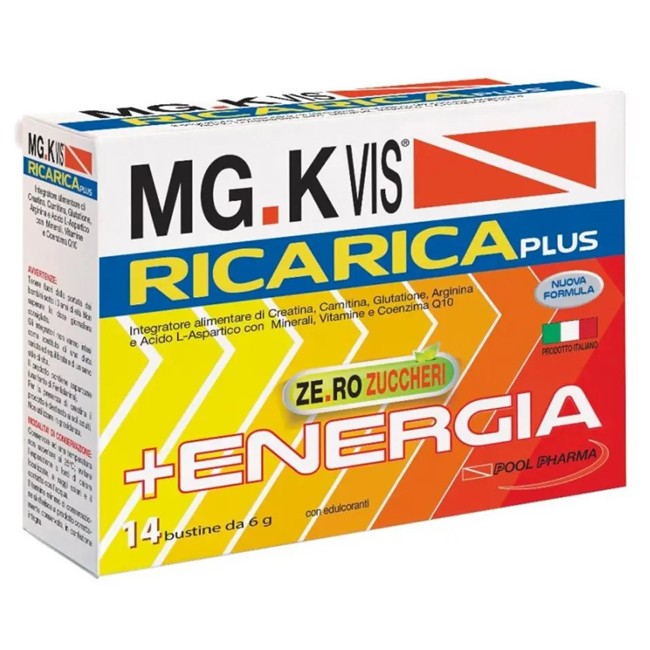 Pool Pharma Mgk Vis Ricarica Plus 14 Bustine
