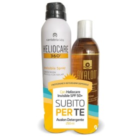 Heliocare 360° Invisible Spray SPF 50+ 200ml e Avalon Detergente Fluido 250ml