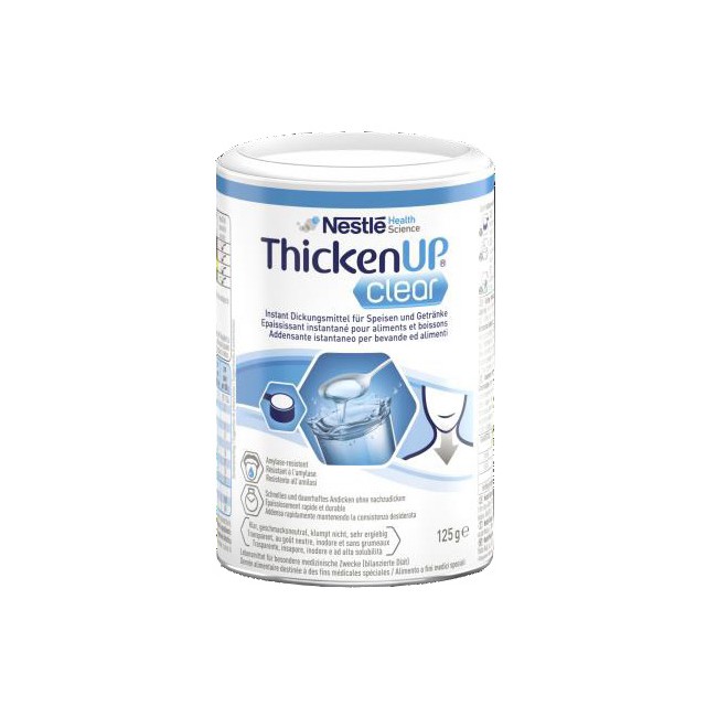 Nestlè Resource Thickenup Clear Addensante Istantaneo Neutro Barattolo 125 G