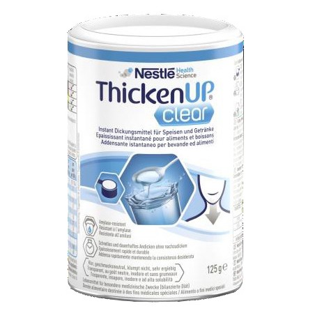 Nestlè Resource Thickenup Clear Addensante Istantaneo Neutro Barattolo 125 G Nestlè Resource Thickenup Clear Addensante Istantaneo Neutro Barattolo 125 G