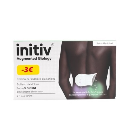 Opella Healthcare Cerotto Dolore Schiena Initiv 3 Pezzi Promo Opella Healthcare Cerotto Dolore Schiena Initiv 3 Pezzi Promo