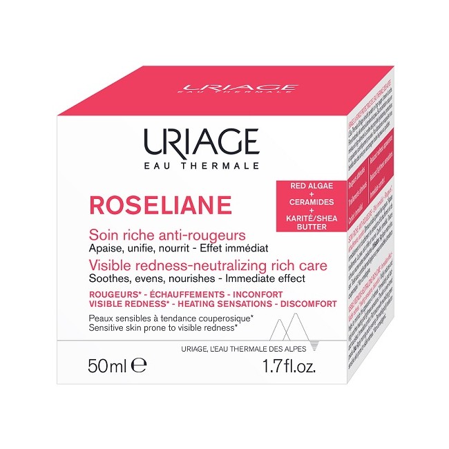 Uriage Roseliane Crema Ricca 50 Ml