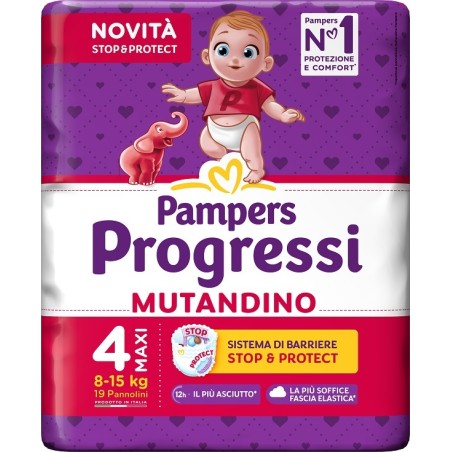 Fater Pampers Progressi Mutandina Maxi 19 Pezzi Fater Pampers Progressi Mutandina Maxi 19 Pezzi